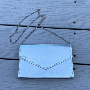Coloriffics Silver Wedding Bridal Clutch